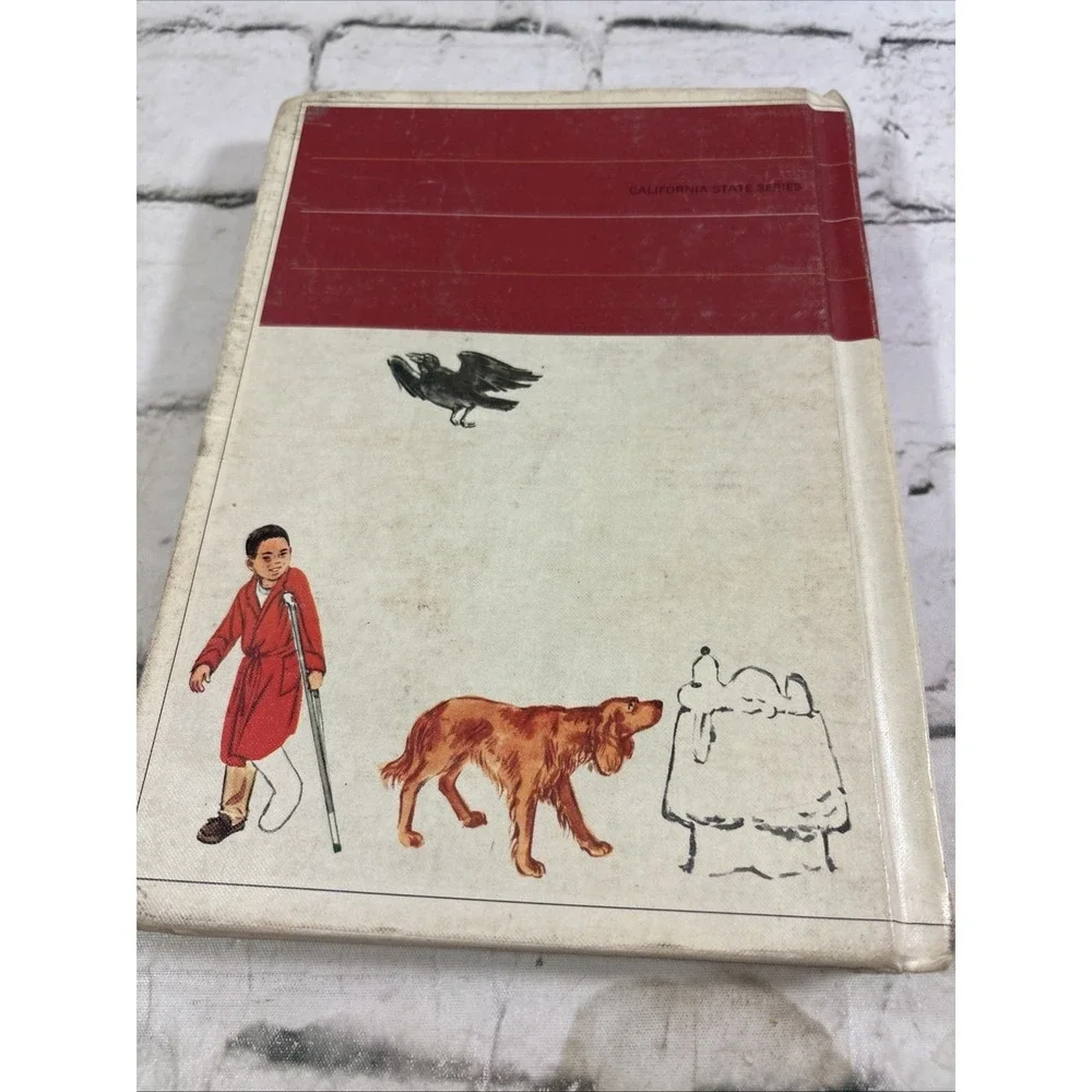 Vintage 1969 California State Textbook – All Through the Year Reader